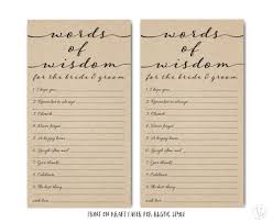 Printable Advice For The Bride And Groom Template Wedding Well Wishes Card Mad Lib Instant Wedding Advice Cards Marriage Advice Cards Wishes For The Bride