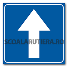 Trebuie sa acordati prioritate vehiculelor care circula din sens opus. Indicatoare Rutiere Sens Unic