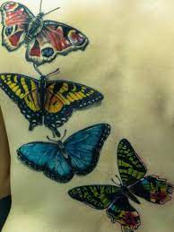 Peacock Tiger Blue Morpho Sunset Butterfly Tattoo Tattoos Evil Tattoos