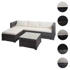 Du hast folgenden artikel in den warenkorb gelegt✔. Poly Rattan Garnitur Hwc F57 Balkon Garten Lounge Set Sofa Sitzgruppe Grau Kissen Creme Mit Deko Kissen Kaufen Bei Mendler Vertriebs Gmbh