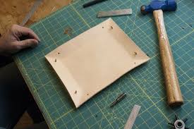 Diy Home Decor How To Make A Leather Valet Tray Leather Valet Tray Diy Leather Projects Diy Leather Gifts