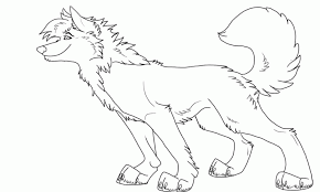 Please wait, the page is loading. Coloring Pages Of Anime Wolves Coloring Home
