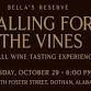 Bellas Reserve Tasting “Falling for the Vines” event in Dothan, AL