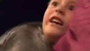 Father catches son when seatbelt fails