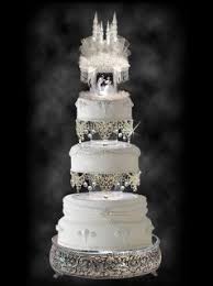 Cinderella Castle Swarovski Crystal Weddng Cake Topper Cool Wedding Cakes Disney Wedding Cake Castle Wedding Cake