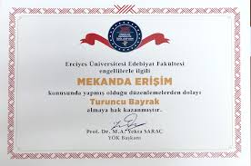 Erciyes, üniversitesi, iletisim, fakültesi, logo, file: Erciyes Universitesi On Twitter Yok Ten Universitemiz Edebiyat Fakultesi Ne Turuncu Bayrak Odulu Haber Icin Https T Co Jb4yehks2e