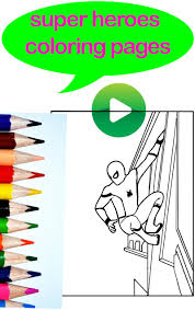 Superhelden Malvorlagen Buch Fur Kinder Fur Android Apk Herunterladen