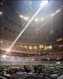 New Orleans Superdome After Hurricane Katrina 29aug05 Hurricane Katrina Hurricane Katrina New Orleans New Orleans Superdome