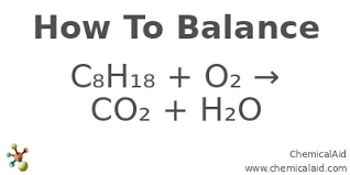 How To Balance C8H18 + O2 = Co2 + H2O: Octane Combustion Reaction - Youtube