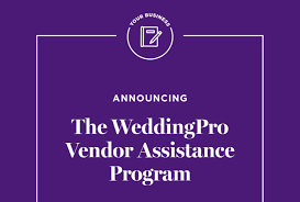Initially, bijou weddings told the couple that they needed to pay the full cancellation charge for the wedding package, which amounts to £13,600. Announcing The Weddingpro Vendor Assistance Program