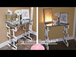 Diy Dollar Tree Table Diy Large End Table Mirror Furniture Diy Room Decor Display Table Y Diy Mirrored Furniture Diy Dollar Tree Decor Diy Room Decor