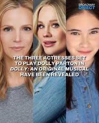 The trio of stars set to play Dolly Parton at different stages of her life  have been announced! Full story