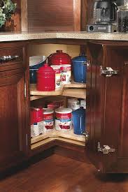 Our Super Space Saver Lazy Susan Cabinet Has Individually Rotating Shelves Without A Center P Kitchen Cabinets In Bathroom Lazy Susan Kitchen Storage Solutions