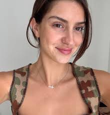 LEAH CROSS NECKLACE SILVER