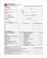 Physical Examination Form Template Lovely 9 Sample Physical Exam Forms Pdf In 2020 Physics Lesson Plan Template Free Self Assessment Examples