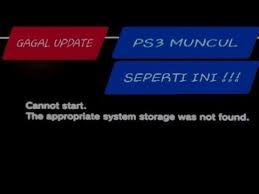 Cara Mengatasi Ps3 Gagal Update Ps3 Tidak Muncul Menu Youtube