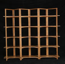 Portable Living Room Furniutre Yes Folded Solid Oak Shelf Folding Wood Shelves Fabric Room Dividers Wooden Room Dividers Sliding Room Dividers