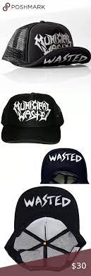 Municipal Waste Flip Bill Black Mesh Trucker Hat Mesh Trucker Hat Trucker Hat Black Mesh