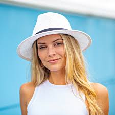 Panama Jack Blanco Toyo Cinta Safari Sun Hat