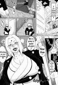 Tsunade hentai manga (naruto)