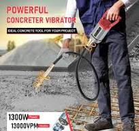 Concrete Vibrator Handheld Concrete Vibrating Tool, 1500W Electric With 6  6ft Shaft Rod 14400vpm Portable Pencil Cement Vibrarator Remove Air Bubble  ...