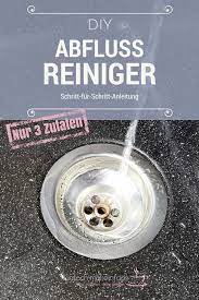 diy abflussreiniger abflussreiniger abfluss naturliche reinigungsmittel