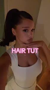 Sleek Ponytail Hairstyle Tutorial