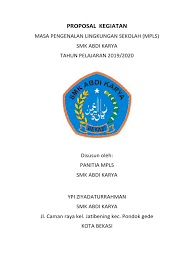 Menurut rieefky proposal adalah sebuah rancangan kegiatan yang ditulis dalam bentuk standar dan formal. Proposal Mpls Liya