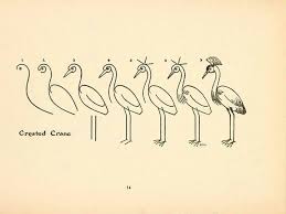 Tavus Kusu Cizimi Painting Art Lesson Crane Drawing Drawing Skills