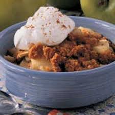 Graham Cracker Apple Crisp For Two Recipe In 2020 Apple Crisp Graham Cracker Dessert Crockpot Apple Crisp