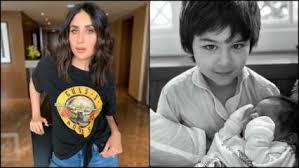 Merry christmas and a happy new year to you all… with love, saif & kareena. Doting Brother Taimur Ali Khan Holds Baby Sibling In His Arms In Kareena Kapoor Khan S Latest Post Breaking News World Latest News India News Today S News India Latest Stories