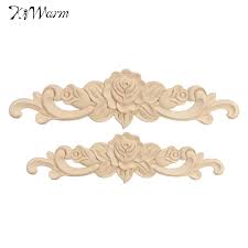 Explore home furniture and décor beyond the ordinary in our vast collection of artisan home décor and furnishings. Kiwarm Retro Rose Floral Wood Carved Decal Corner Applique Decorate Frame Wall Doors Furniture Dec Furniture Appliques Frames On Wall Painting Wooden Furniture