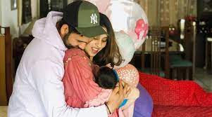Rohitsharma mumbaiindians rohit sharma 39 s daughter samaira funny cute moments. Rohit Sharma Reveals Newborn Daughter S Name In Adorable Family Photo Sports News The Indian Express