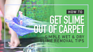 Use the soft brush to loosen the slime from the carpet. How To Get Slime Out Of Carpet Simple Wet Dry Slime Removal Tips