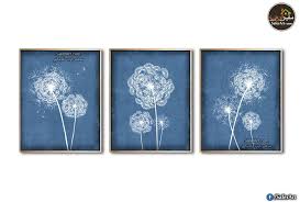 لوحات مودرن اطار ذهبى لزهرة الهندباء سفير ارت للديكور flower frame flower wall art flower wall