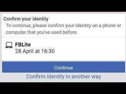 Please Confirm Your Identity Facebook Problem Facebook Par Identity Co Identity Problem Solving Facebook