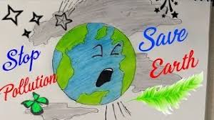 Easy drawing for earth day on 24th april for kids. Save Earth Drawing Picture At Paintingvalley Com Explore Collection Of Save Earth Drawing Picture