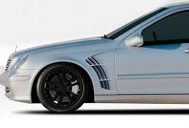 Duraflex 01 07 Mercedes C Class W203 W 1 Fenders Kit C Class Mercedes Fender
