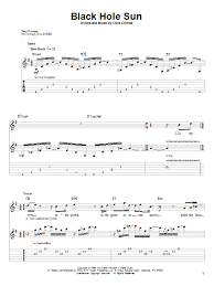 Black Hole Sun Sheet Music To Download