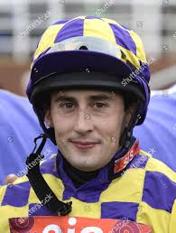 Chris Catlin Jockey After Winning Irish Editorial Stock Photo