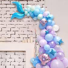 View on amazon * $6.49 ($6.49 / count) as of: Serda Mermaid Tail Balloon Garland Set Latex Balloon Mermaid Theme Party Supplies For Birthday Party Decorations Shopee Philippines
