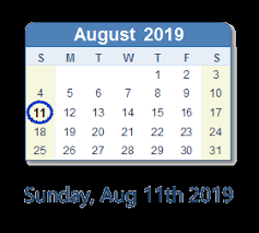 See what famous, interesting and notable events happened throughout history on august 11. August 11 2019 Date In History News Top Tweets Social Media Day Info