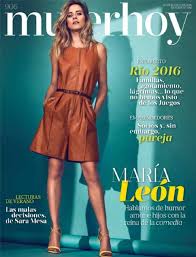 First name maría pilar last name león cebrián. Maria Leon Mujer Hoy Magazine 20 August 2016 Cover Photo Spain