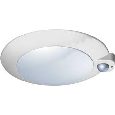 Liteco 6 Round Led Closet Light W 15w Motion Sensor Capable In White Detail Hd Supply