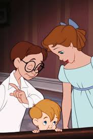 John Wendy Michael Darling Peter Pan 1953 Peter Pan Disney Disney Animated Movies Peter Pan