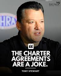 Nascar owner Tony Stewart blasts charter agreements