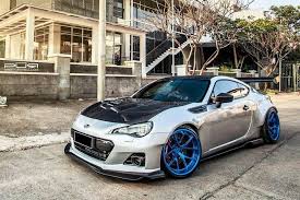 Subaru Brz On Bright Blue Pur 4our Wheels Brand New1 Subaru Brz Subaru Dream Cars