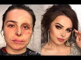 Best bridal makeup artists in mumbai ]. Check Out Why She Is The Best Makeup Artist Makeup Transformation Rose Gold Makeup Looks Gold Makeup Looks