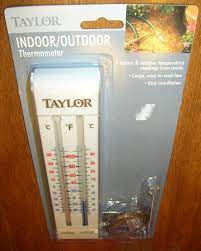 A thermometer is a device that measures temperature. Indoor Outdoor Thermometer Wikipedia