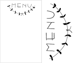 Template Free Happy Birthday Free Printable Card Inserts Reason To Celebrate A Pretty Menu Print Printable Menu Cards Printable Menu Menu Card Template